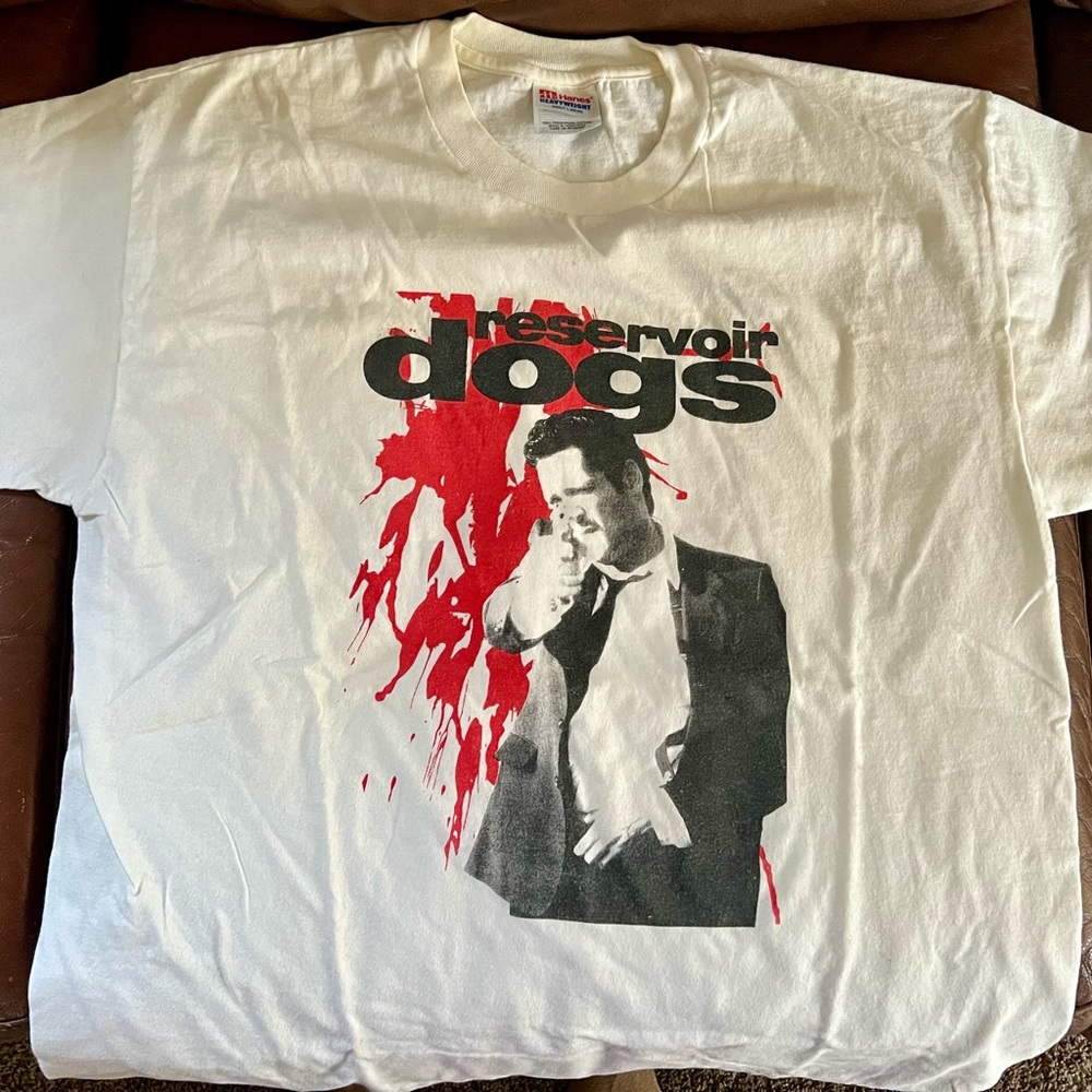 Vintage  90s Reservoir Dogs Mr. Blonde 1992 Movie Promo Large T-shirt